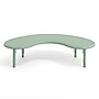 Flash Furniture Wren Half Moon Activity Table, 35" x 65", Height Adjustable, Sage (YUYCX042MOONSGE)~#|#~5B57173A-D3E1-47E5-A81B0244D3DE6756_sc7