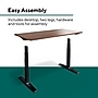 Workplace 2.0 55” Electric Standing Desk, Espresso/Gray Steel, Adjustable Height Sit-Stand Desk with Micro-Movement~#|#~5B65F78F-7EBA-410E-A8E094BB1CD7F8D0_sc7
