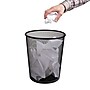 Mind Reader Metal Mesh Trash Can Without Lid, 4.4 Gallon, Black, 2/Pack (2CIRGA-BLK)~#|#~5B839AF8-5A5A-4515-BBDE1C6B3CE3C903_sc7