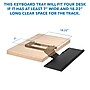 Mount-It! Under Desk Computer Keyboard and Mouse Tray, Black (MI-7135)~#|#~5B895F50-1F62-4EB8-BDE7A9DDB0458A7C_sc7