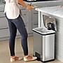 halo AirStep Stainless Steel Rectangular Step Pedal Trash Can with AbsorbX Odor Control System, 13 Gal., Silver (TR13SS)~#|#~5B92F526-C02A-4D60-B902CC75A8764C0A_sc7