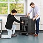 Luxor Lockable 24-Unit USB-C Secure Charging Cart, Black Powder-Coated Steel (CHMC001)~#|#~5BBC2CFA-9D16-43A6-94ED7E25DBD918D8_sc7