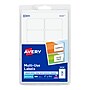 Avery Laser/Inkjet Multipurpose Labels, 1" x 1-1/2", White, 500 Labels/Pack (5434)~#|#~5BBEAC4D-84D1-458E-87A1672DDC7B4148_sc7