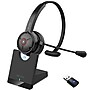 Delton 50X Pro Wireless Noise Canceling Bluetooth Mono Computer On-Ear Headset, Black (DBTHEAD50XBTDL)~#|#~5BD43C1C-09F6-4448-9DE787A03627D89C_sc7