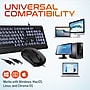 Delton KBM20 Wired Large Button/Key Keyboard and Optical Mouse Combo, Black (DKMBG20-U) ~#|#~5BE1EDF7-A9FC-42C7-89673B0FB6D453DC_sc7