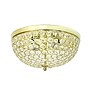 Lalia Home Crystal Glam 2 Light Ceiling LED Flush Mount, Gold (LHM-2000-GL)~#|#~5BF48809-8C80-45F2-9CAB33DF00C328F9_sc7