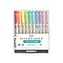 Zebra Mildliner Twin Tip Highlighters, Bullet/Chisel Tip, Complete Assorted, 10/Pack (78101)~#|#~5BFD76BD-8669-45F5-BD289AD02F777102_sc7
