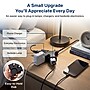 Uncaged Ergonomics Comfort Grip 3-Outlet Extension Cord, 8 ft, Black (CGEC-Black)~#|#~5BFDAA5F-7FFC-4251-B1044ECEA6E4F9A9_sc7