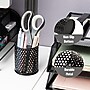 Mind Reader Metal Pen Holder, Black, 3 Pieces/Set (3MPEN-BLK)~#|#~5BFECDDC-3266-4C0D-B1E686BFD868EA7B_sc7