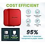 Alpine Industries Hemlock 110/120V Automatic Hand Dryer, Red (400-10-RED)~#|#~5C32974B-1163-46E5-B58C573F92062F07_sc7