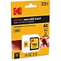 Kodak 32GB Memory Card with Adapter, UHS-I, V10 (EKMSDM32GHC10K)~#|#~5C7033F6-60DE-4973-B4ADAD621026CB4A_sc7