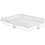 Mind Reader Metal Accessory Tray, White (TRAYSL-WHT)~#|#~5C8EB991-A556-48A0-85AC8DBF8C455663_sc7