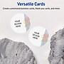 Avery Floral Design Matte Blank Card, White, 120/Pack (S00-EVH)~#|#~5C8F72BA-FA69-4C71-80B1241A1EE5BD91_sc7