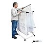 AdirOffice Blueprint Metal Mobile File Cart with Lockable Wheels, White (613-WHI)~#|#~5C8F9592-7A6D-43F1-AEE333FE6FFE3FD7_sc7