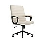 Click365 Transform 3.0 Ergonomic Vegan Leather Swivel Desk Chair, White (CCHR10008C)~#|#~5C943EE0-9F10-4EE2-B12BEBD161E5C4D7_sc7