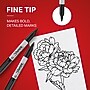 Sharpie Permanent Markers, Fine Point, Black, 5/Pack (30665PP)~#|#~5CA41C11-B767-4DEA-9BAC3F86BB482CAD_sc7