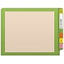 Medical Arts Press Reinforced End Tab File Folder, Straight-Cut, Letter Size, Manila/Green, 50/Box (S-09473-GRN)~#|#~5CB7D725-2475-42AD-908788F749CB900C_sc7