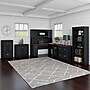 Bush Furniture Fairview Small Storage Cabinet with Doors, Antique Black/Hansen Cherry (WC53996-03)~#|#~5CD33248-3F12-4B56-BD647D754A895632_sc7