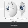 Logitech ERGO M575 For Business Wireless Ergonomic Trackball Mouse, Off White (910-007028)~#|#~5CD87E9E-62C0-40F6-B20A901883927508_sc7