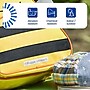 Brother P-touch Fabric Label Tape, 1/2" x 9.8', Navy Blue on White (TZeFA3)~#|#~5CDDAD53-198F-4321-9CF3B552A8762A57_sc7