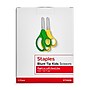 Staples 5" Kids Blunt Tip Stainless Steel Scissors, Straight Handle, Right & Left Handed, 2/Pack (TR55056)~#|#~5CDDE78D-735A-49E4-91D4ED014EB7977A_sc7