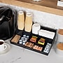 Mind Reader 11 Compartment Plastic Condiments Countertop Organizer, Black (COMORG-BLK)~#|#~5D1021E5-38F3-4B58-B5788D07C4A321D6_sc7