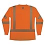 Ergodyne GloWear 8387 High Visibility Women’s Long Sleeve T-Shirt, ANSI Class R3, Orange, 2XL (22366)~#|#~5D108050-0158-487A-ADB0240703D642B5_sc7