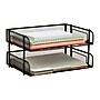 Mind Reader Metal Side Loading Stackable Letter Tray, Letter Size, Black (ESTACK2-BLK)~#|#~5D10BAA1-89AF-4F36-8F9EA546F5925DD5_sc7