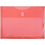 JAM Paper Premium Plastic Document File, Letter, Red, 3/Pack (218V1REX3)~#|#~5D5D20DE-C954-4AE4-B1A9B15D7619CDC5_sc7