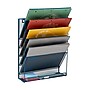 Mind Reader 5-Pocket Metal Mesh Mountable Wall File, Letter Size, Turquoise (MAGSTACK-TUR)~#|#~5D607A8A-A01F-4AC0-AE94D1BBF0B09122_sc7