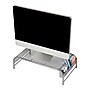 Mind Reader Ventilated Monitor Stand with Side Storage, Silver (MESHM-SIL)~#|#~5D61AD65-E5EF-4D66-B44519F6F56DF140_sc7