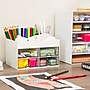 Mind Reader 9-Compartment Plastic Craft Organizer, White (SDORG-WHT)~#|#~5D61FE3A-FFA5-41D1-AE5CDC744FBE04B2_sc7