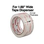 Staples® Lightweight Moving & Storage Packing Tape, 1.88" x 54.6 yds., Clear, 6/Pack (ST61006/52207)~#|#~5D6850DA-0568-424C-BD28709C21D6B587_sc7