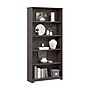 Bush Home Cabot Tall 5 Shelf Bookcase, Heather Gray (WC31766)~#|#~5D69714A-5220-4085-BB226E6E1F29BAF3_sc7