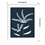 Amanti Art Two Flowers by Alisa Galitsyna Wood Framed Wall Art Print, 28"W x 33"H (A42678648386)~#|#~5D964A72-EFDF-474A-B54F3A559D76CABE_sc7