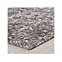 Anji Mountain Rug'd La Cienega Carpet & Hard Floor Chair Mat, 36" x 48", White/Black Polyester (AMB9032)~#|#~5D97F982-3717-4B17-85AE472CE0185C27_sc7