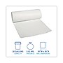 Boardwalk Repro Low-Density Can Liners, 30 gal, 0.62 mil, 30 x 36, White, 10 Bags/Roll, 20 Rolls/Carton~#|#~5D9B29FE-26D6-4F3D-A66F08F6C55505FA_sc7