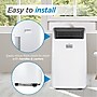 Black & Decker 115-Volt 14,000 BTU 10,200 (BTU DOE) Portable Air Conditioner with Remote, White (BPT10WTB)~#|#~5DBFEB0E-AD1C-4984-A705B50EA86112AE_sc7