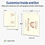 Avery Embossed General Use Note Cards, Matte Ivory, 60/Pack (08317)~#|#~5DC3EE51-4A74-41A2-B1365F219B0F3600_sc7