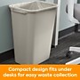 Coastwide Professional Plastic Trash Can, 10.25 Gallon, Beige~#|#~5DD3685B-49BA-4380-B336B743ED01B06E_sc7