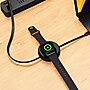 Function101 2-in-1 3.6 ft. Retractable USB-C Cable with Wireless Charger, Black (F101-RCBL2)~#|#~5DF2C152-3C3E-4E79-BFEEA30C223CF794_sc7