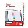 Staples Customizable Table of Contents Numeric Dividers, 1–31 Tabs, Multicolor~#|#~5DFA73DE-1F4F-4033-92D97F38CDD87B31_sc7