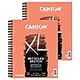 Canson XL Series 9" x 12" Wire Bound Sketch Pad, 100 Sheets/Pad, 2/Bundle (MCXC100510922-2)~#|#~5DFCFB32-0356-4A71-80674ADE52961477_sc7