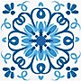 Creative Converting Blue Willow Party Napkins, Blue/White, 64/Pack (DTC365101BNAP)~#|#~5DFEA337-5ED5-474F-8D06C6F41D0F62C3_sc7