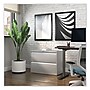 Alera 2-Drawer Mobile Lateral File Cabinet, Letter/Legal Size, Lockable, 28.375"H x 36"W x 19.25"D, Light Gray (ALELF3629LG)~#|#~5E4F128D-8C06-44C0-B07D80AD0F0B7B9B_sc7