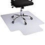 Mind Reader Carpet Chair Mat with Lip, 36" x 48'', Low-Pile, Clear (OFFCMAT-CLR)~#|#~5E51687E-4673-4C10-A97DC6A8CF2F61B2_sc7