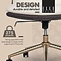 Elle Decor Ariana Criss Cross Armless Ergonomic Fabric Swivel Computer and Desk Chair, Cream (60121-CRM)~#|#~5E602288-D3DB-4B7F-85C1268676213447_sc7