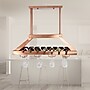Elegant Designs 2 Light LED Overhead Wine Rack, Copper (WR1000-CPR)~#|#~5E60AA40-62C2-43EF-AB22F3431D3FA2D4_sc7
