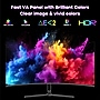 Sansui 34" Curved WQHD 165Hz LED AMD FreeSync Gaming Monitor, HDR, Black (SG34C5QK)~#|#~5E7703D1-7FB1-40FD-900B9027242F9F1D_sc7