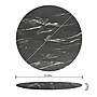 Flash Furniture TopGuard 31.25" Round Table Top, Wooden, Black Faux (STRD800MMBKMAR)~#|#~5E8AD1B7-6E86-4F45-935376E513EE5CDF_sc7